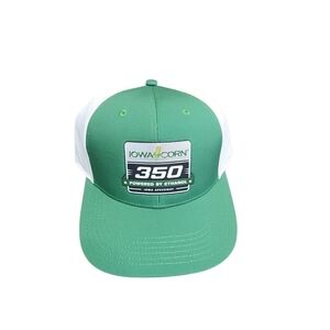 Inaugural Limited Edition‎ Iowa Corn 350 Speedway Green & White Adjustable Cap